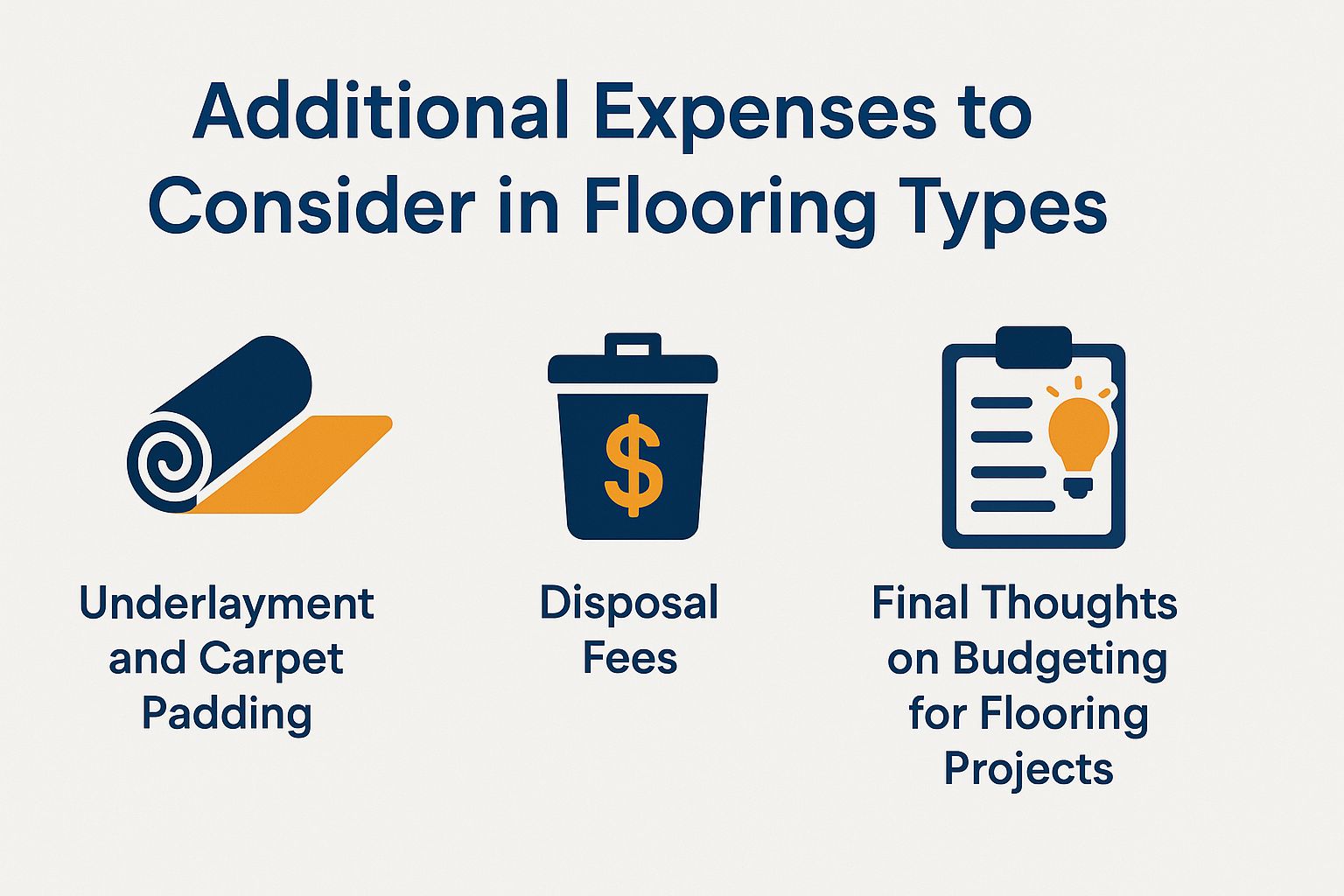 Additional Expenses to Consider in Flooring Types