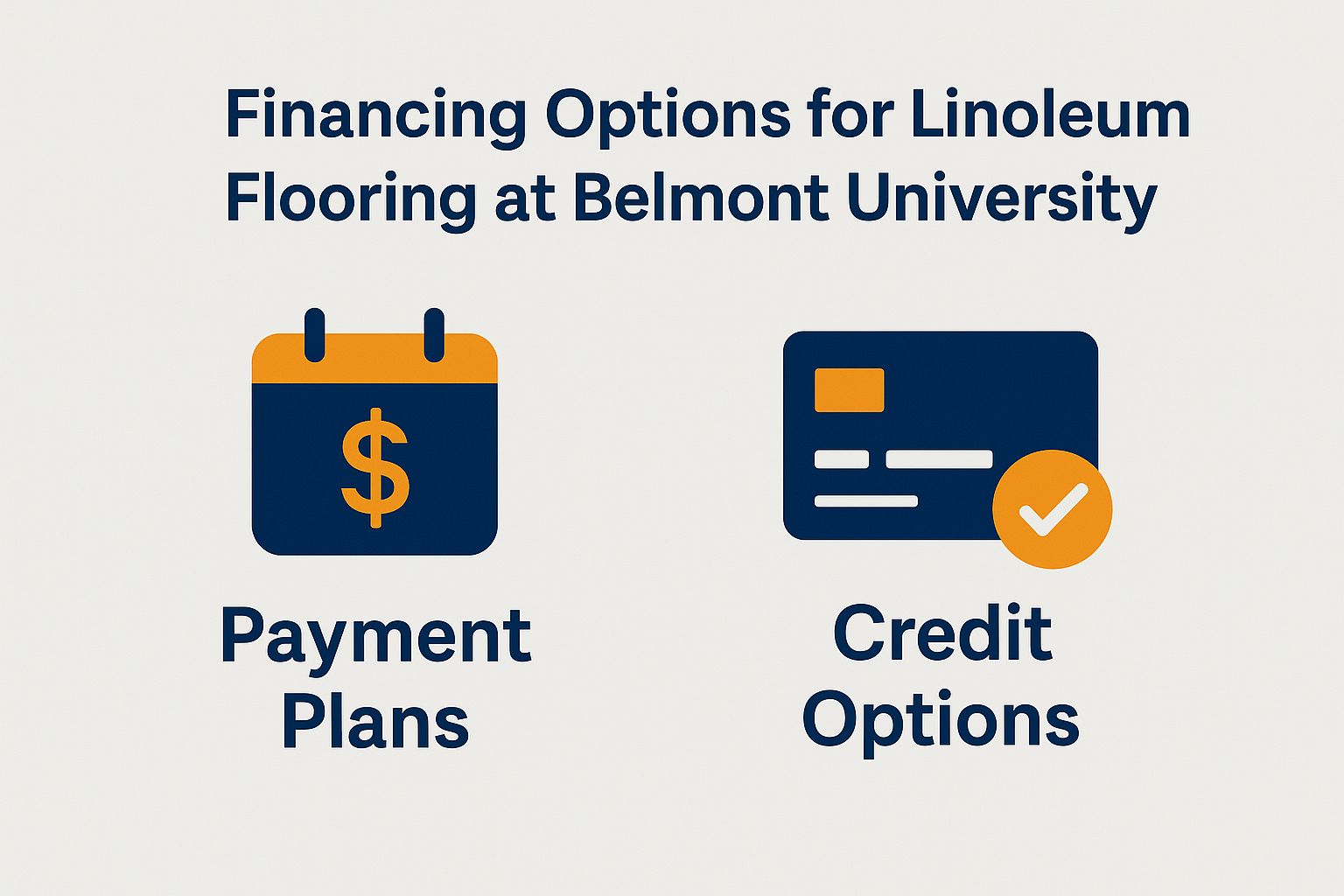 Financing Options for Linoleum Flooring at Belmont University
