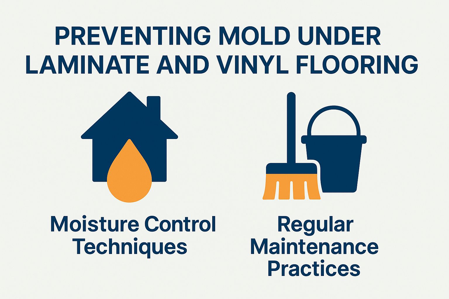 Preventing Mold Under Laminate and Vinyl Flooring
